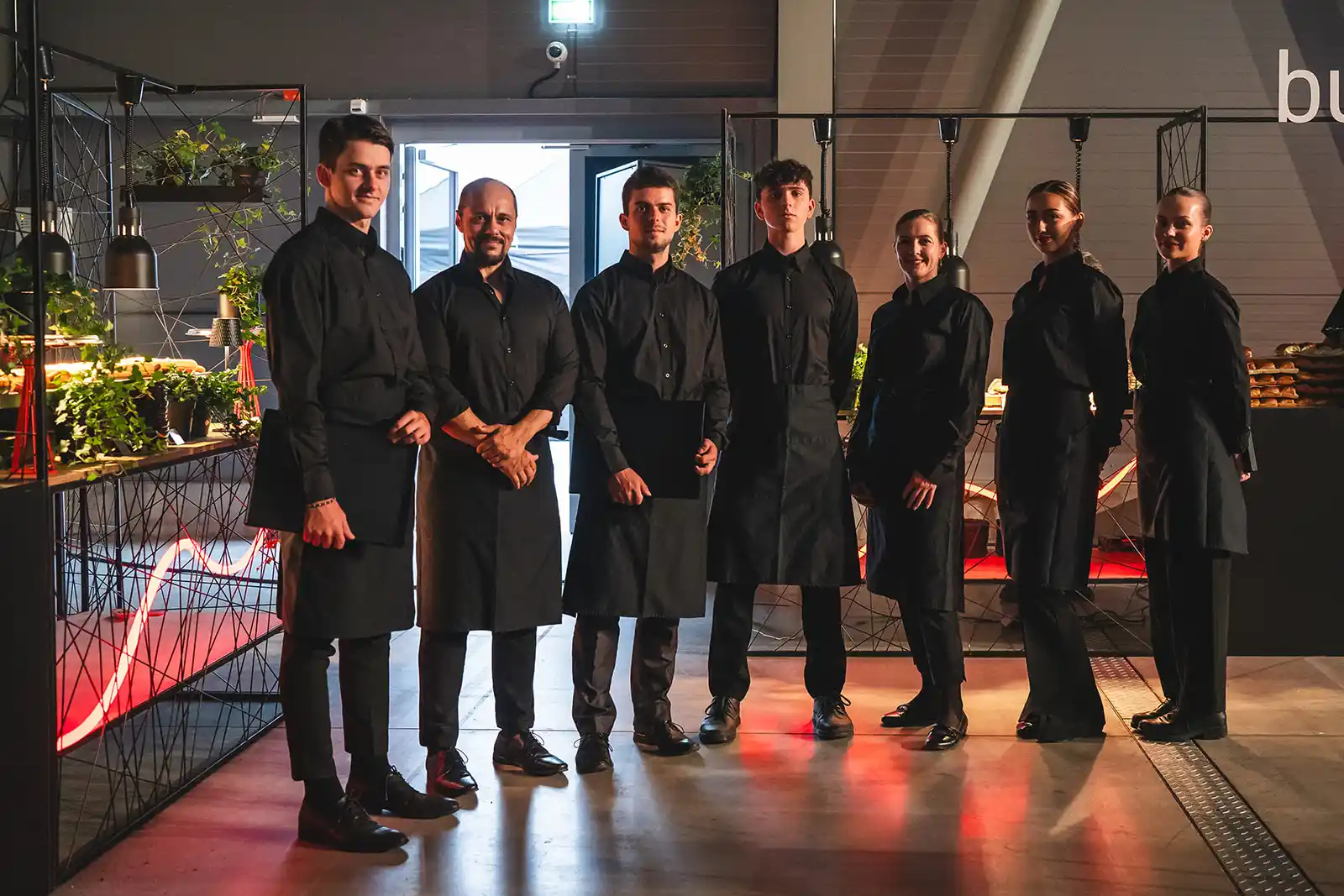 Staff na eventu pro Porsche Praha